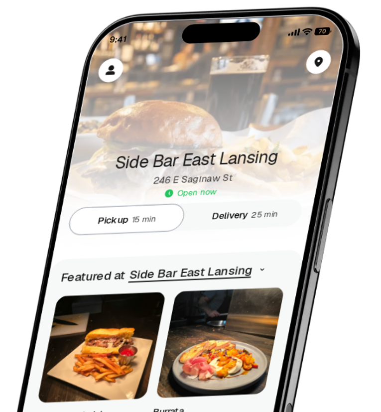 Side Bar East Lansing app preview